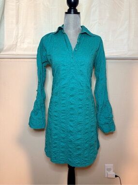 Teal Roberta Roller Rabbit Tunic Dress